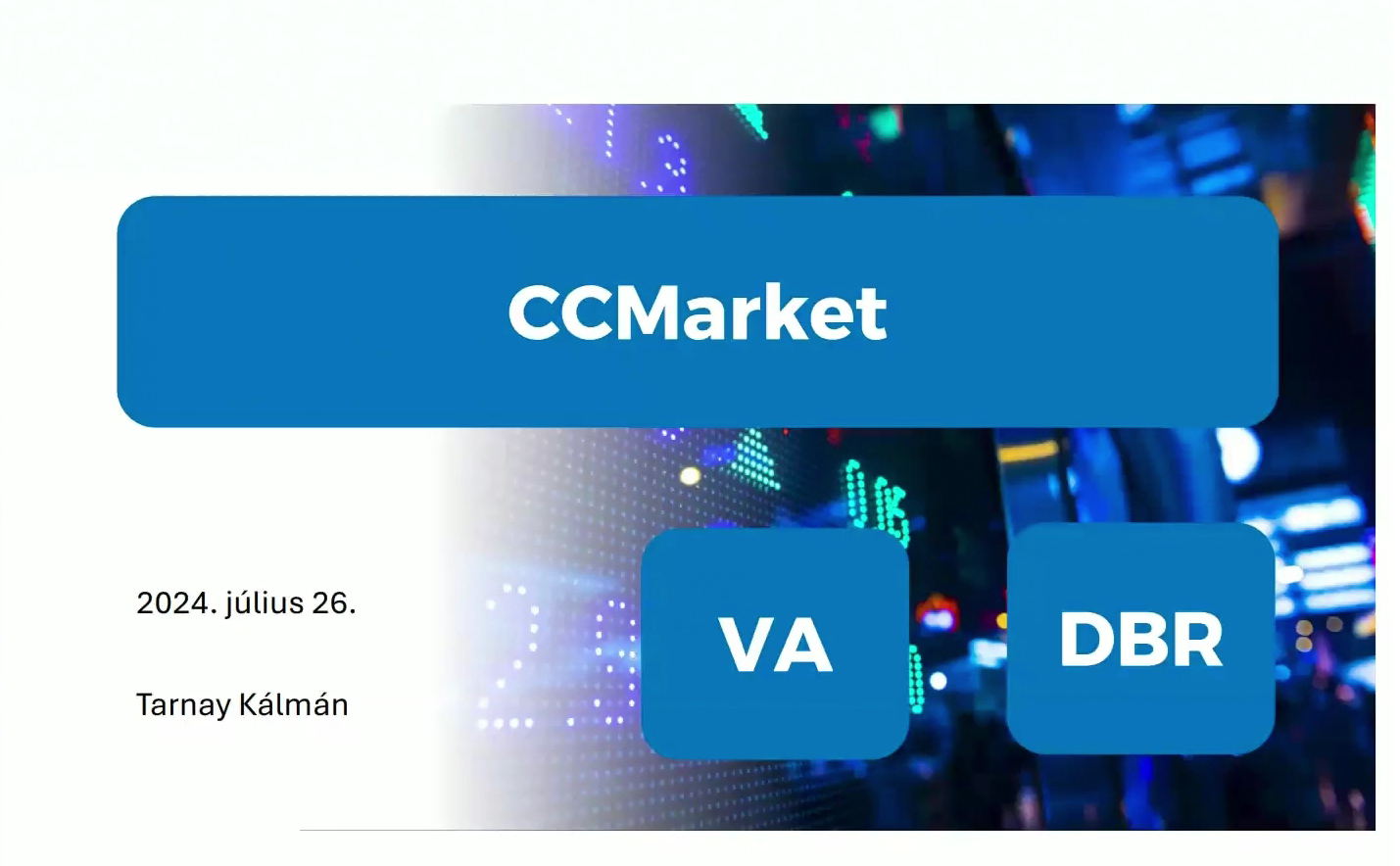 CCMarket - DBR